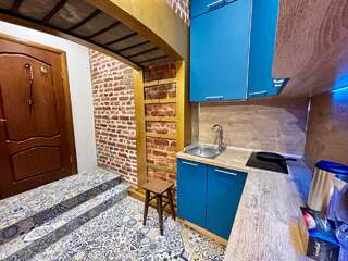 Гостиница Красный Терем Санкт-Петербург Одноместный номер с кухней (душ за пределами номера)-4